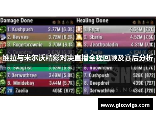 维拉与米尔沃精彩对决直播全程回顾及赛后分析